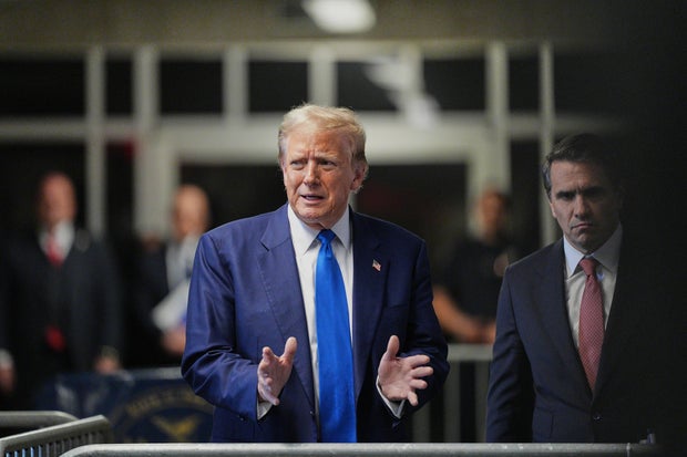 Former President Donald Trump's Hush Money Trial Continues In New York