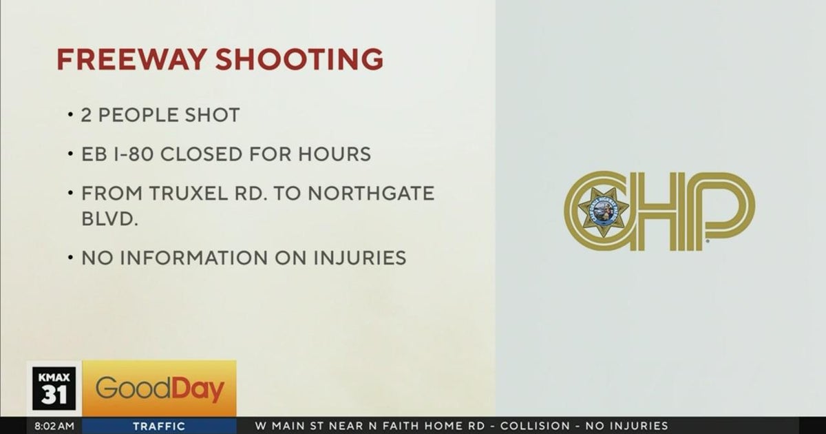 2 people shot on I-80 in Sacramento, CHP says