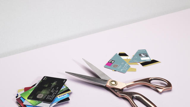 Cut up credit cards 