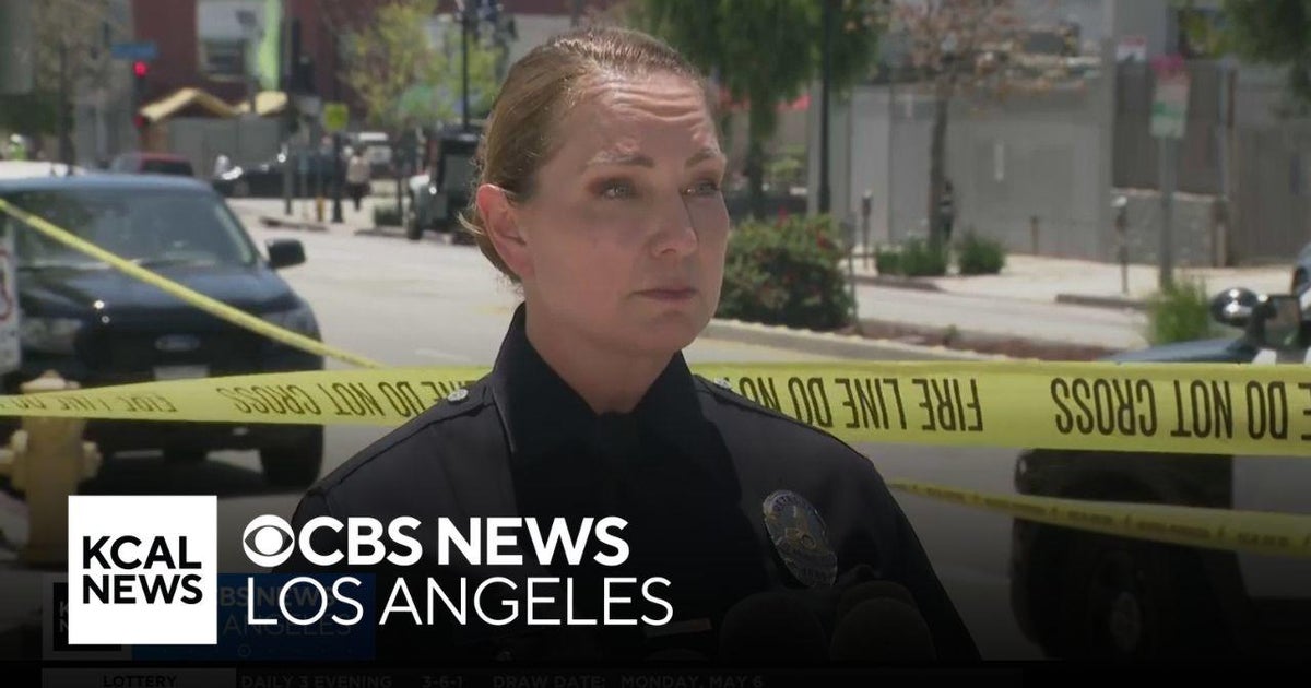 LAPD gives update on deadly Metro shooting in Hollywood - CBS Los Angeles