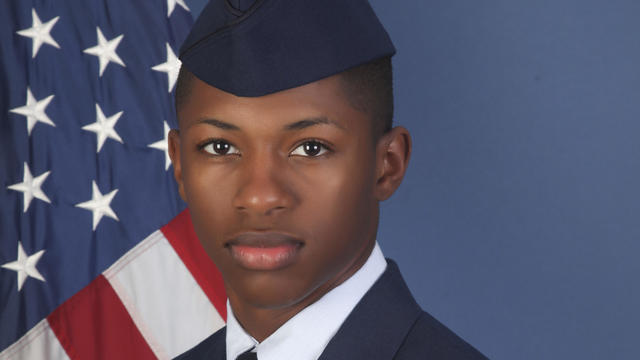 This photo provided by the U.S. Air Force shows Senior Airman Roger Fortson in a Dec. 24, 2019, photo. 