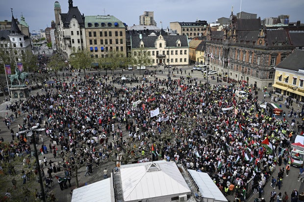 SWEDEN-ISRAEL-PALESTINE CONFLICT