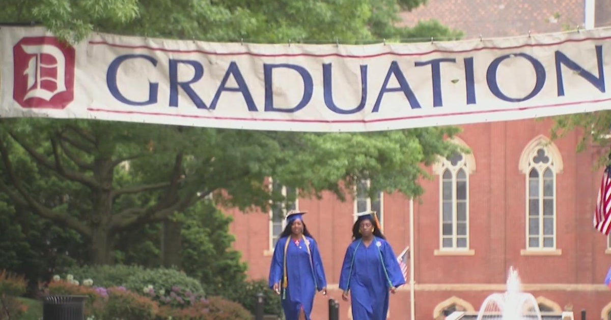 For 2 sisters, graduation day at Duquesne is special - CBS Pittsburgh