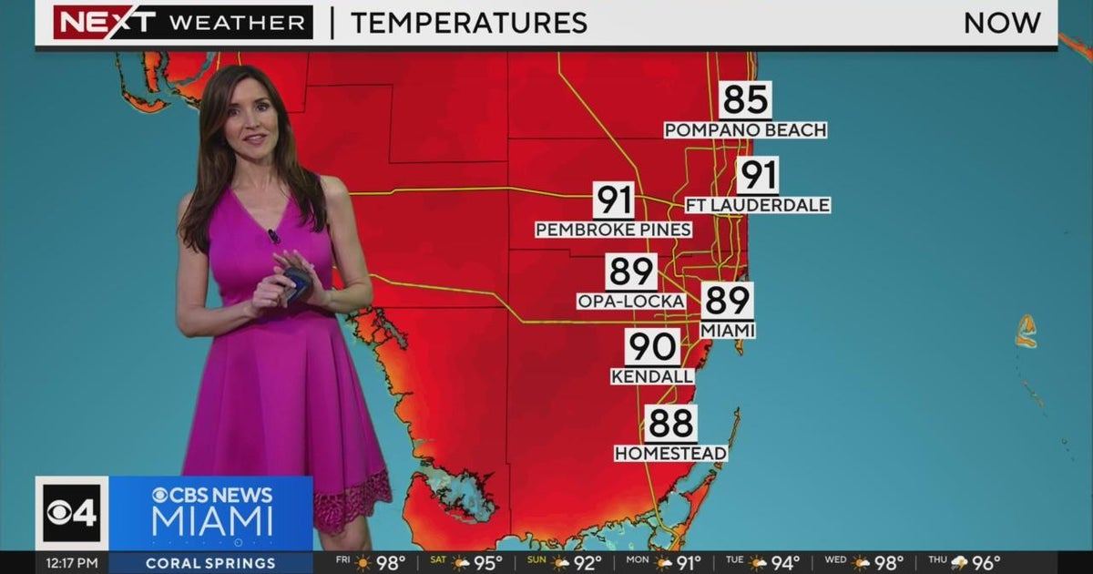 South Florida Weather for Friday 5/10/2024 12PM - CBS Miami