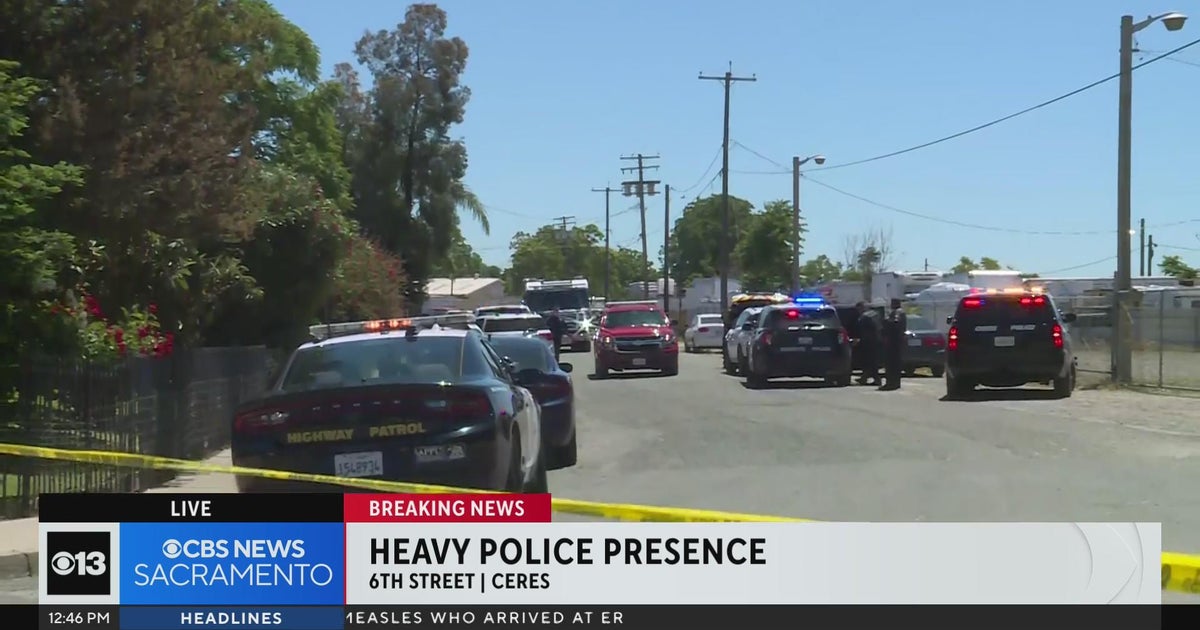 Heavy police presence in Ceres due to incident involving officer