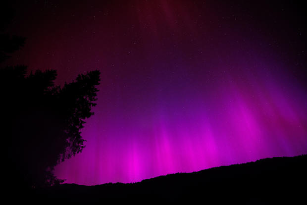 Northern lights over Germany 