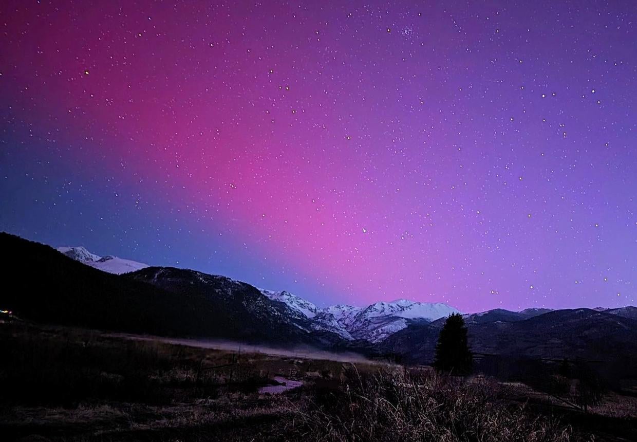 See The Northern Lights Over Colorado From Saturday Morning