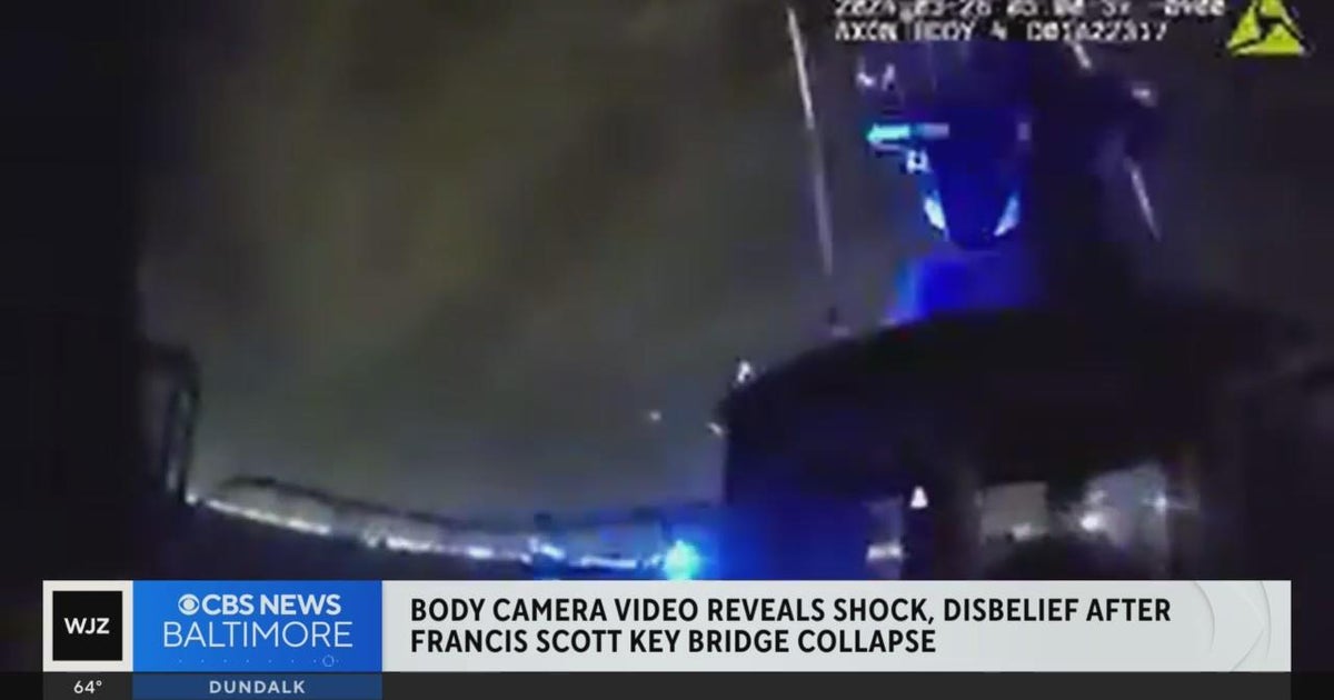New body cam footage shows moments after the Francis Scott Key Bridge