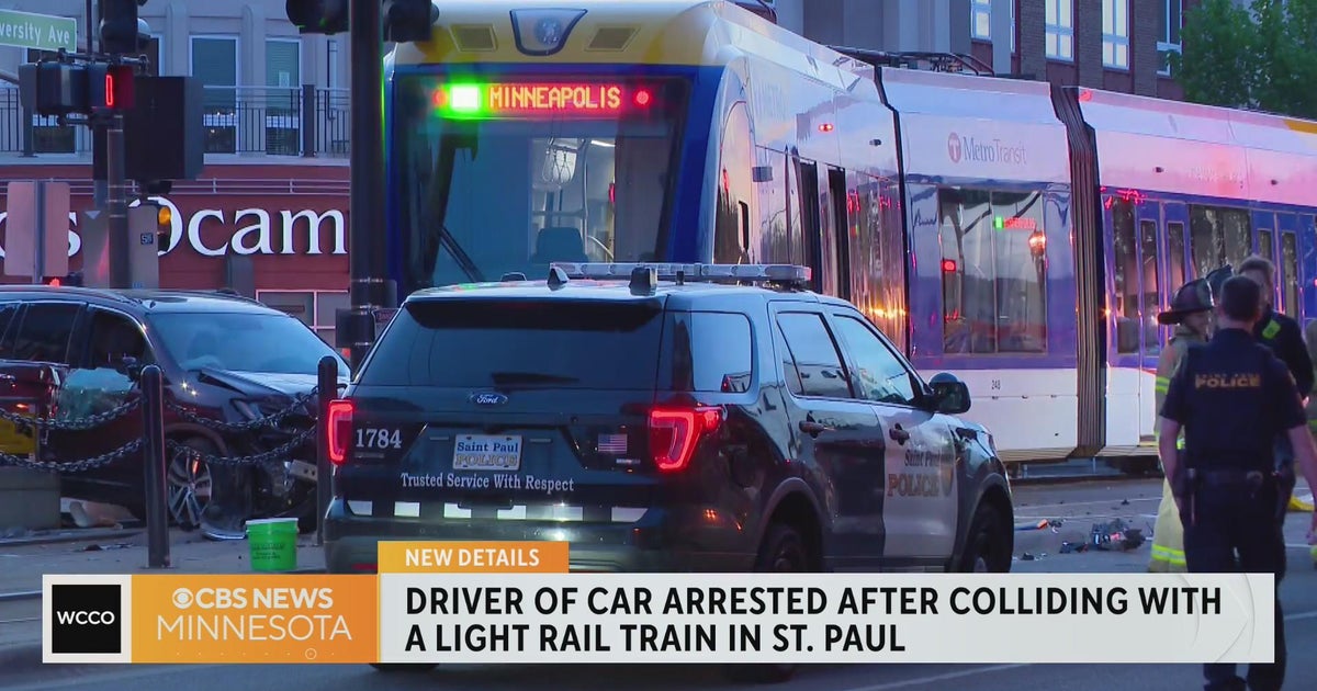 Impaired driving possible cause for crash with light rail train in St ...
