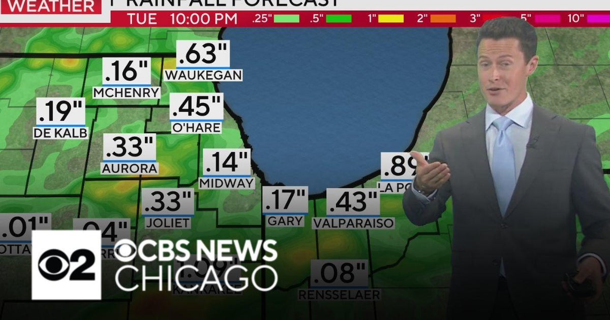 Rain clears out later this week in Chicago - CBS Chicago