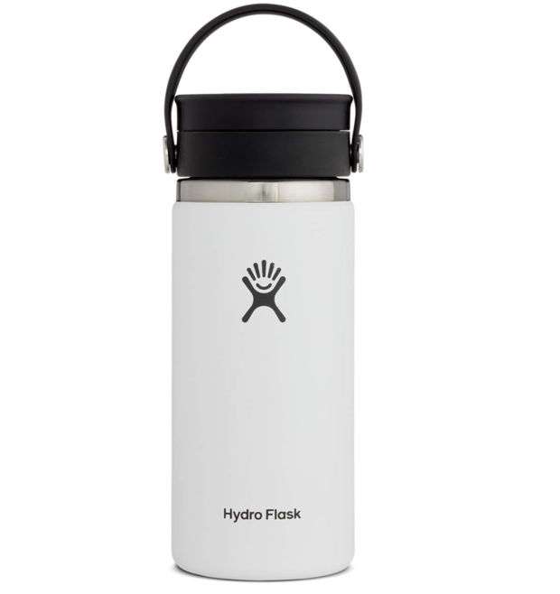 Hydro Flask Stainless Steel Wide Mouth Bottle with Flex Sip Lid 