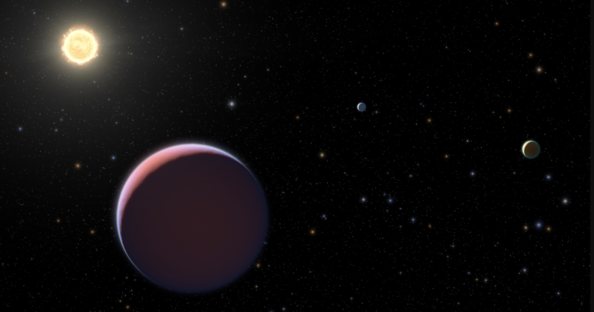 Изследователи откриха огромна планета на 1200 светлинни години от Земята