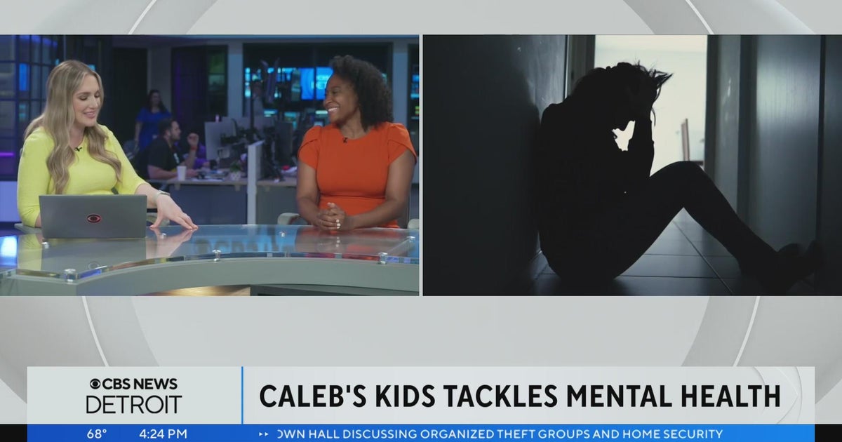 Detroit-based Caleb's Kids tackles mental health - CBS Detroit