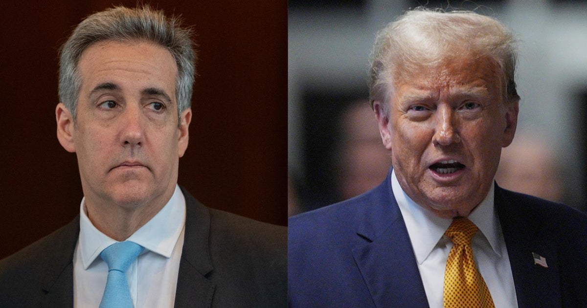 Michael Cohen back on stand in Trump trial - CBS News