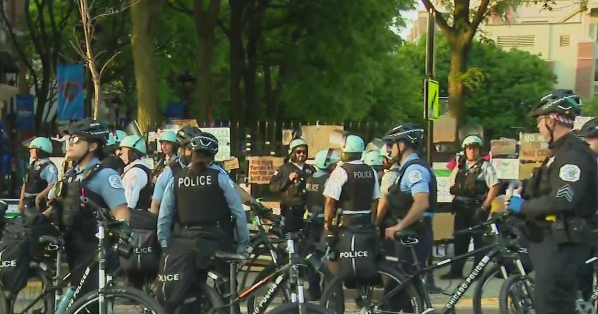 ЧИКАГО (CBS) — Полицията започна да премахва пропалестинския лагер в университета