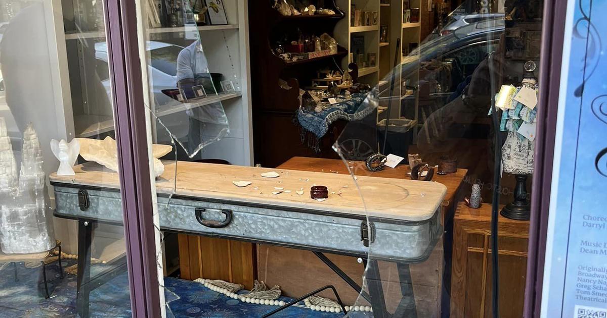 Woodland Business Shatters Windows, Loses Thousands of Dollars in Crystals to Theft: Community Assistance Sought for Criminal Identification