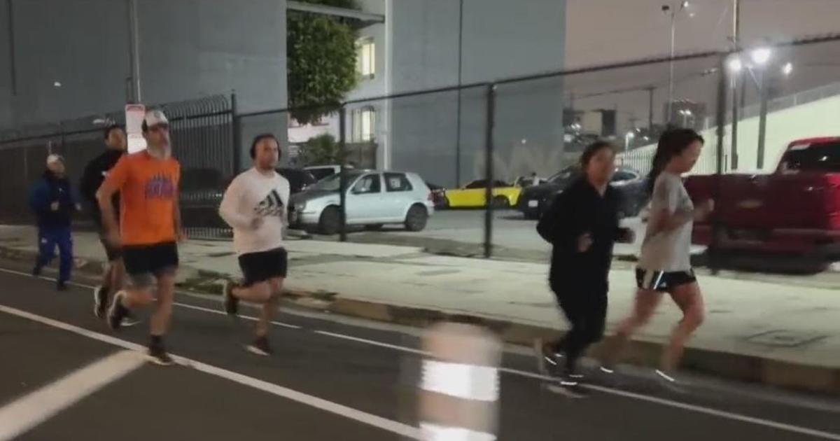 Members of the Skid Row Running Club get in shape, prioritize health, and strengthen bonds