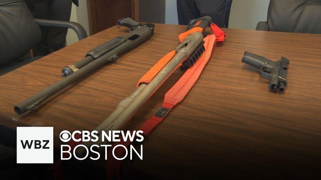 Looking at different ways Massachusetts police departments dispose of
guns