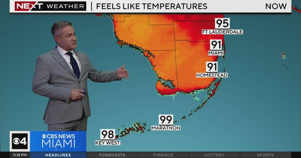 South Florida 11 p.m. Weather Forecast 5/17/2024 - CBS Miami