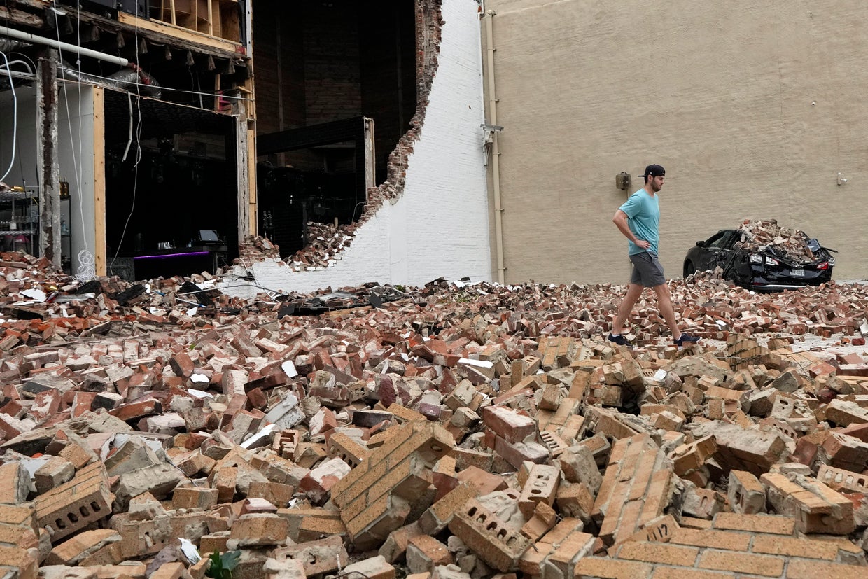 Houston storm damage 