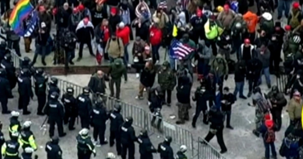 Capitol riot defendant believes Trump will clear him - CBS News