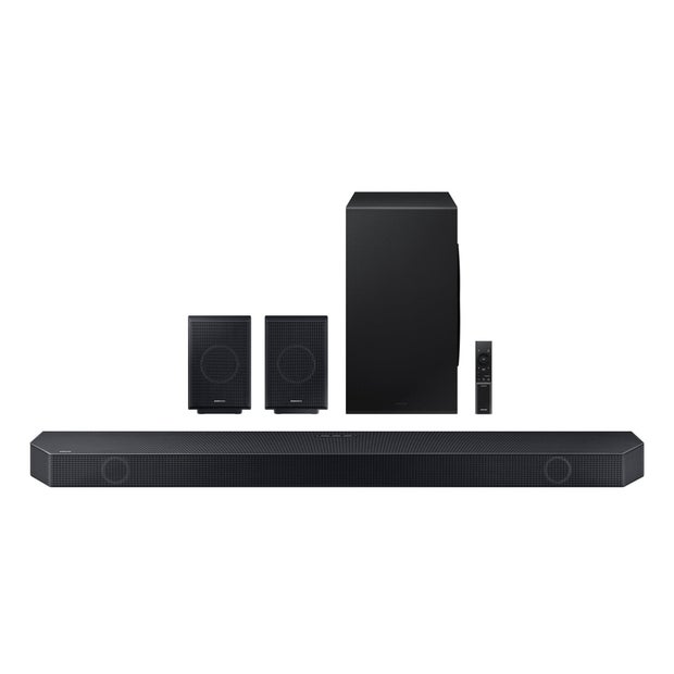 SAMSUNG Q-Series 11.1.4ch Wireless Dolby Atmos Soundbar + Rear Speakers