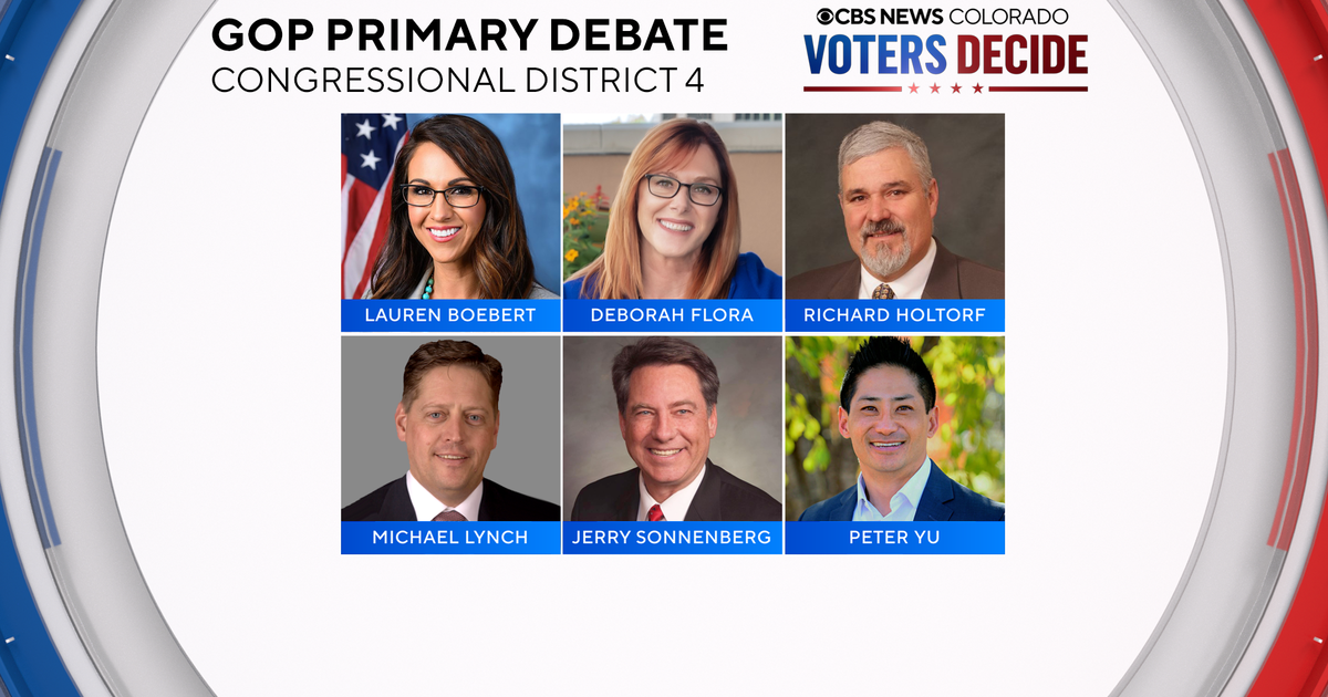 Как да гледате дебат между Лорън Боберт и 5 други кандидати, които се състезават за първичните избори на републиканците в CD4 в Колорадо