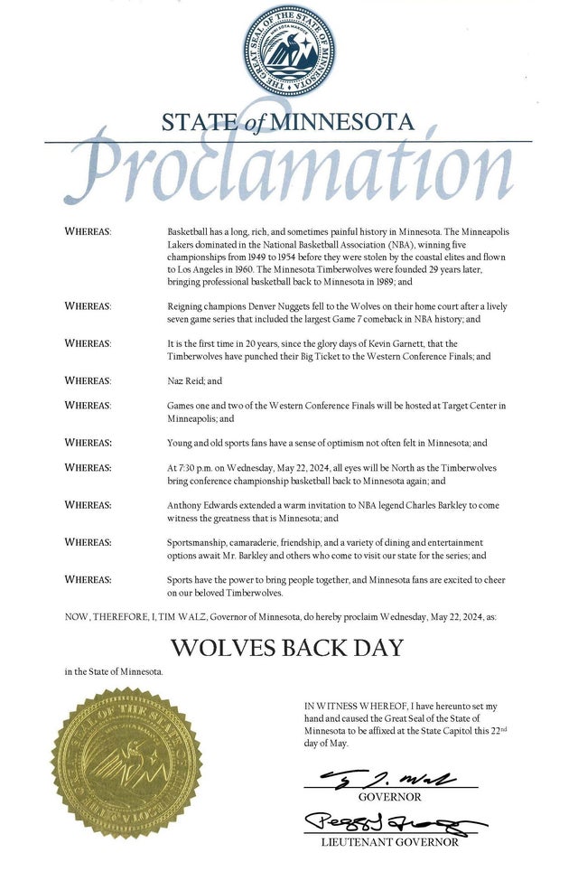 Minnesota governor declares 