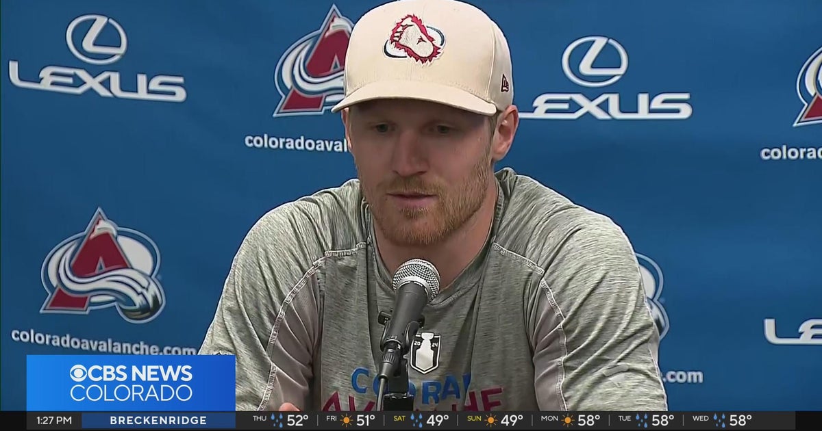 Gabe Landeskog talks about his future with the Colorado Avalanche CBS