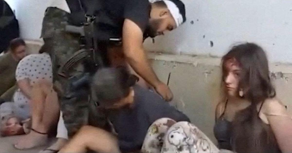 Sister of Israeli hostage seen in harrowing video says world needs to see it, because "people are forgetting"