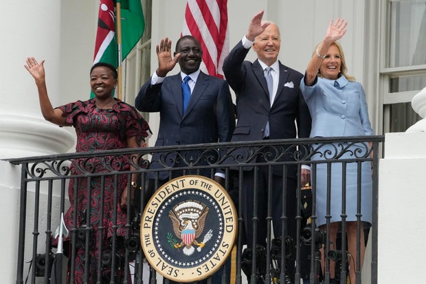 APTOPIX Biden US Kenya