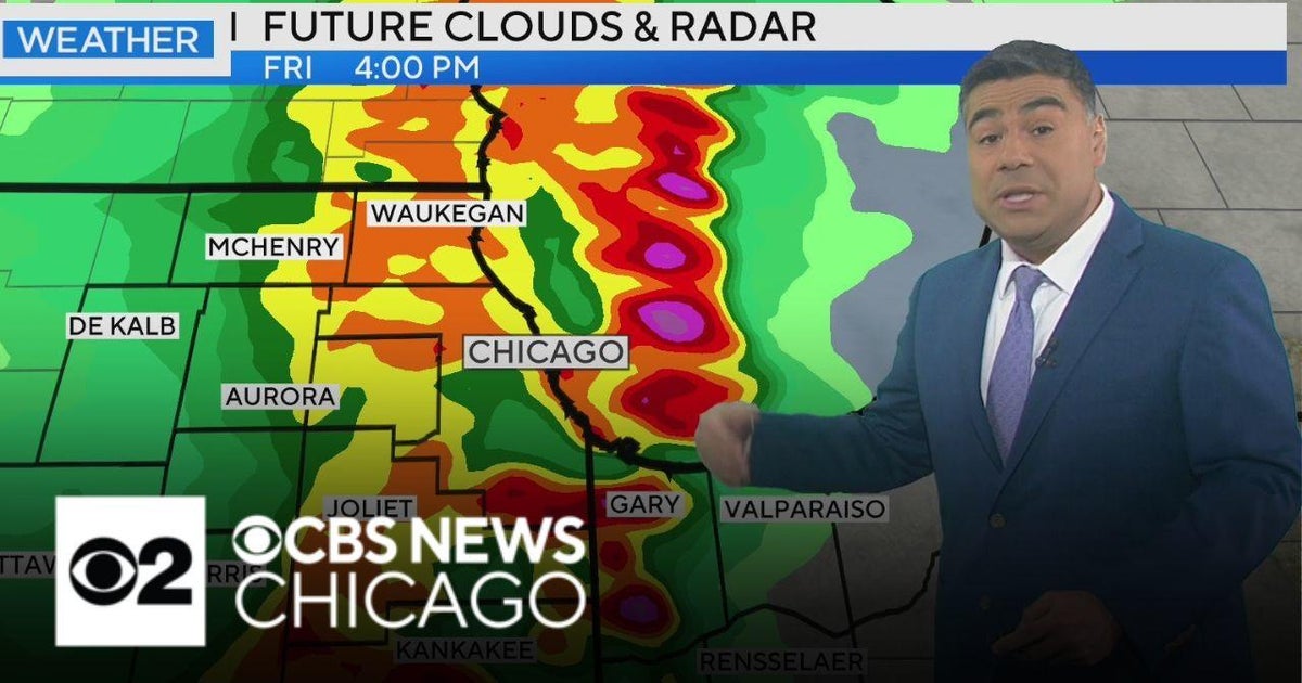 Severe weather threat for the weekend - CBS Chicago