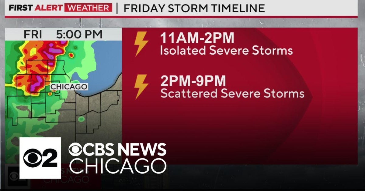 More storms coming to Chicago area Friday - CBS Chicago