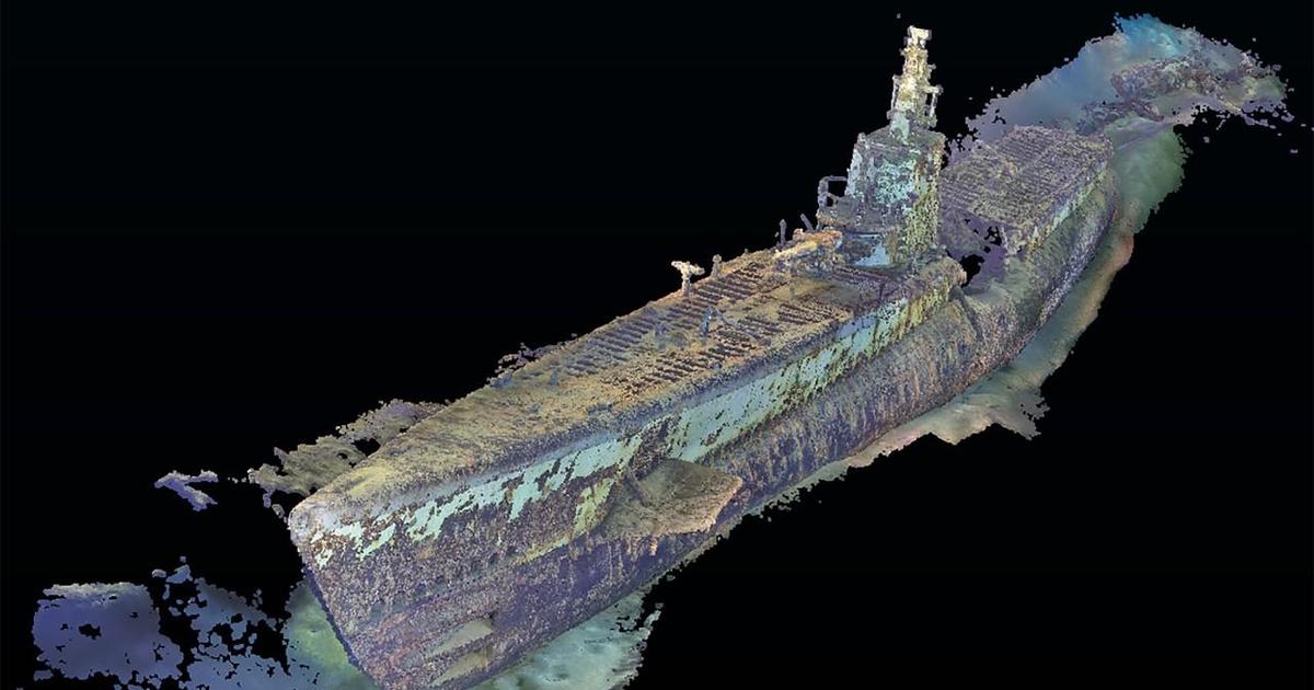 Legendary U.S. World War II submarine located 3,000 feet underwater off the Philippines