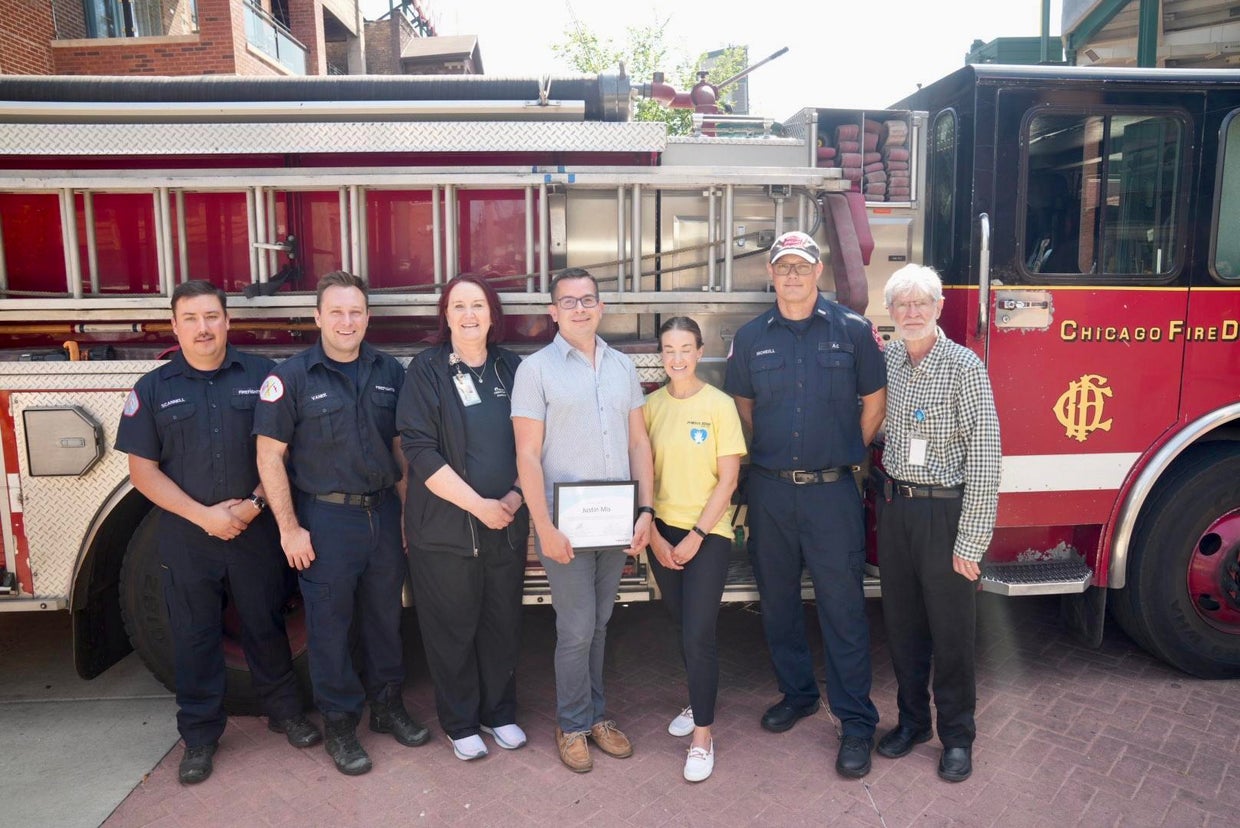 Chicago Fire Department honors trauma nurse for saving baby girl's life ...