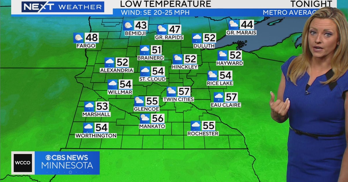 NEXT Weather WCCO 6 p.m. forecast for Saturday, May 25, 2024 CBS