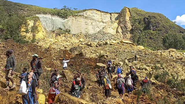 Papua New Guinea Landslide 