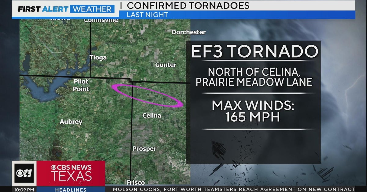 NWS gives deadly North Texas tornadoes preliminary ratings of EF-2, EF ...