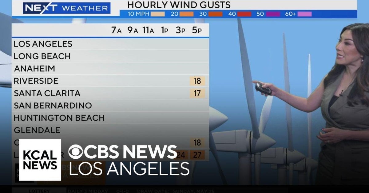 Amber Lee's Morning Weather - CBS Los Angeles