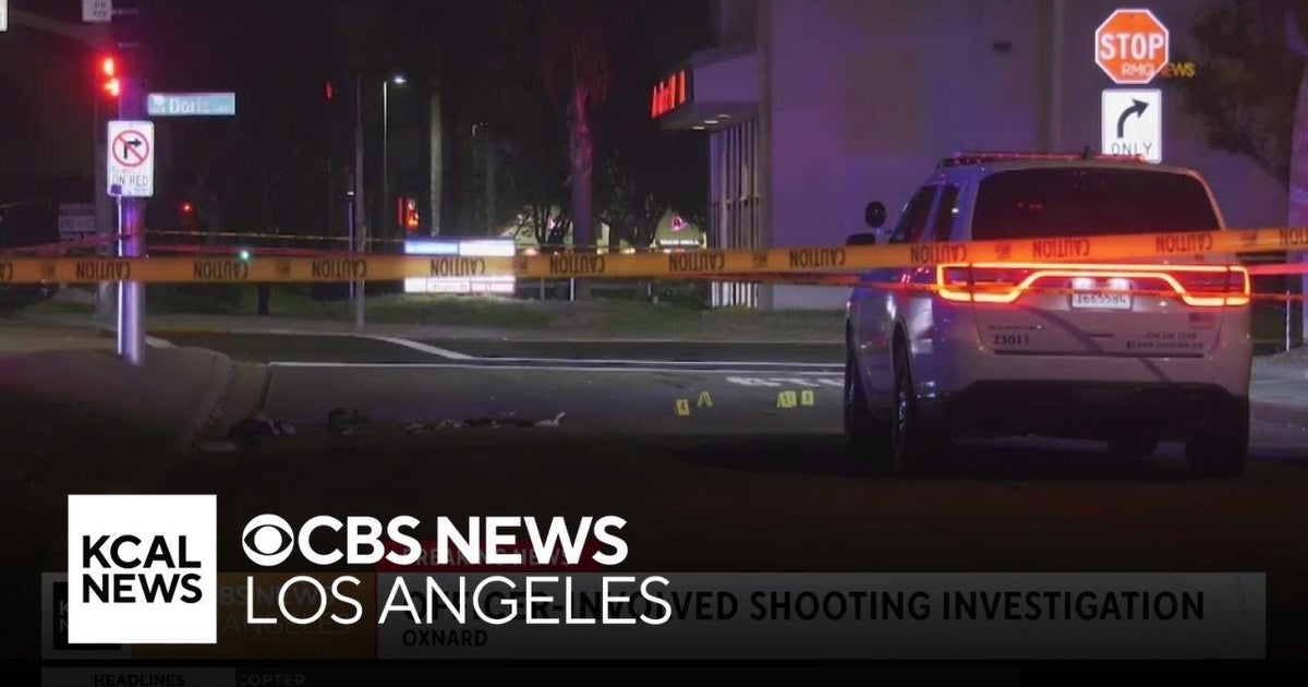 Oxnard police open fire on allegedly armed man - CBS Los Angeles