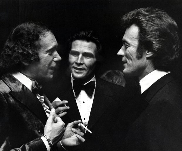 Al Ruddy, James Brolin, and Clint Eastwood