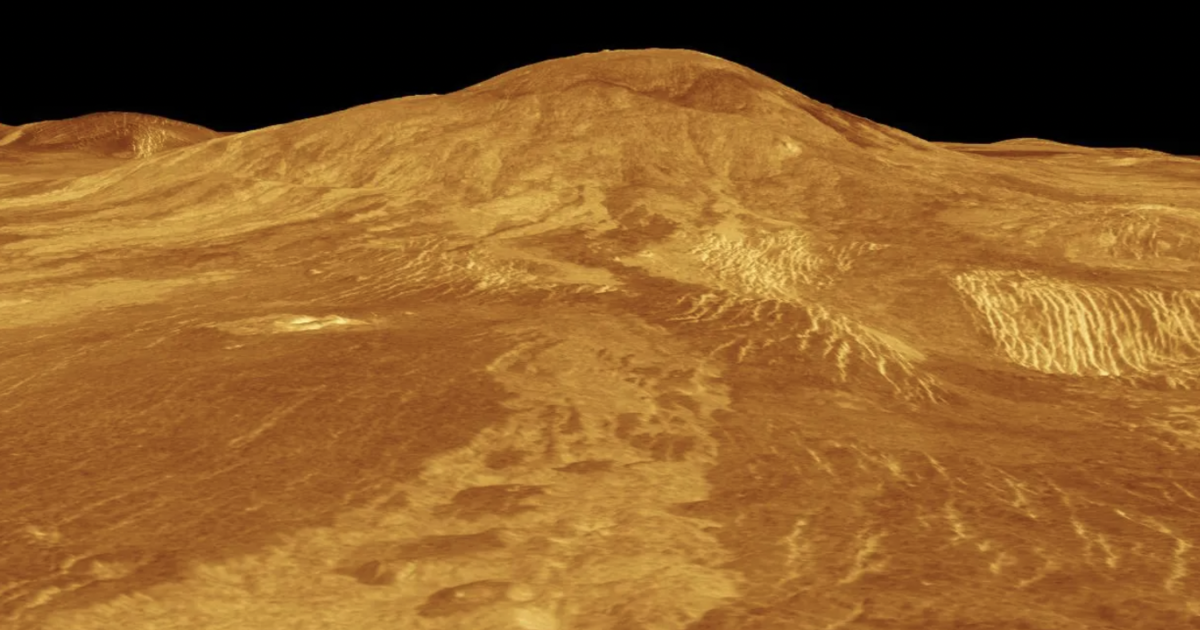 Радарните изображения на повърхността на Венера изглежда показват свежи потоци