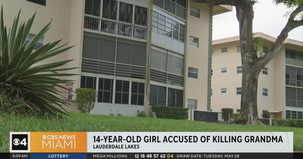 South Florida 14-year-old girl accused of killing her grandmother - CBS ...