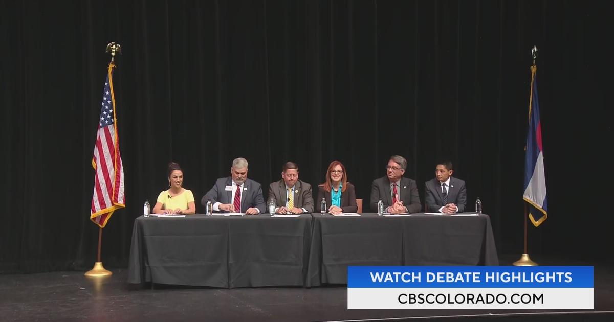 Watch the entire Congressional District 4 Debate hosted by CBS Colorado