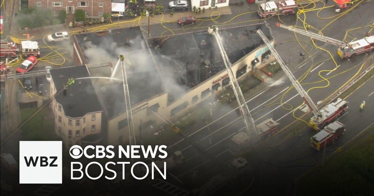 Roof partially collapses as fire damages vacant warehouse in Chelsea ...