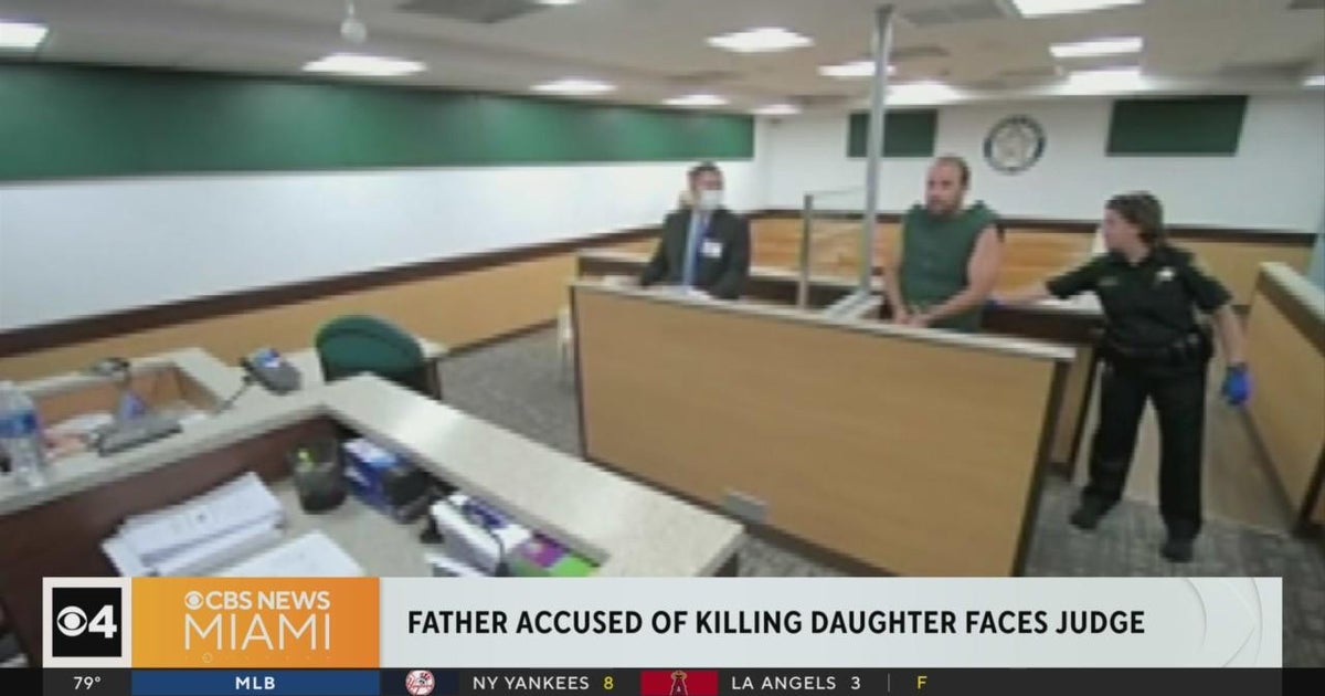 Father of man accused of killing his toddler daughter faces judge - CBS ...