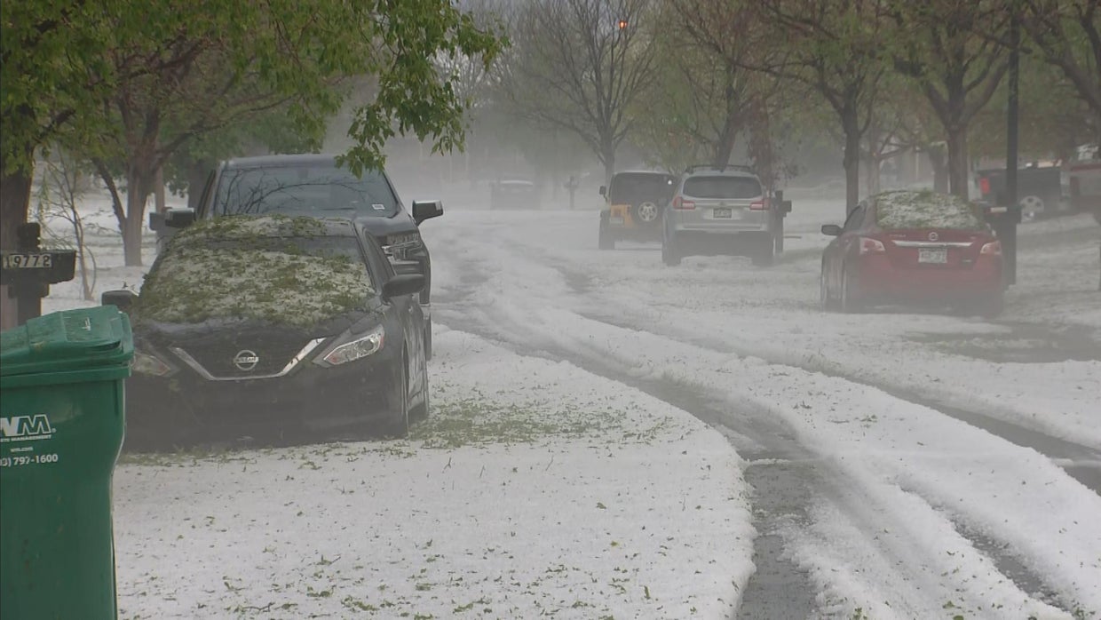 Hail causes damage in some parts of Denver metro area after ...