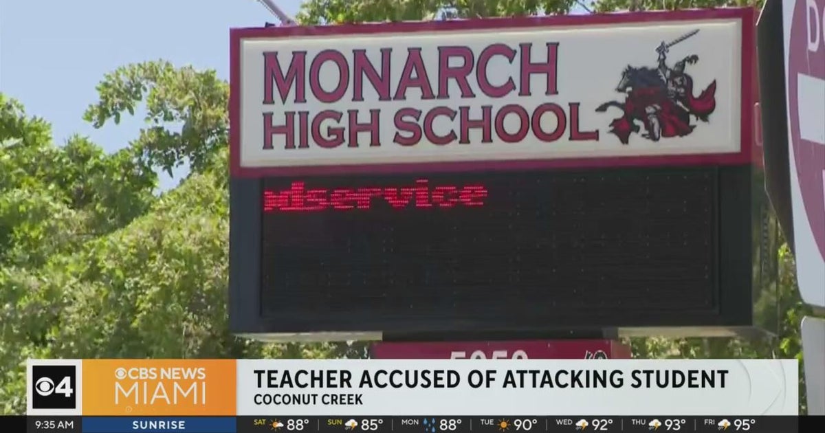 South Florida teacher accused of attacking student now out of jail