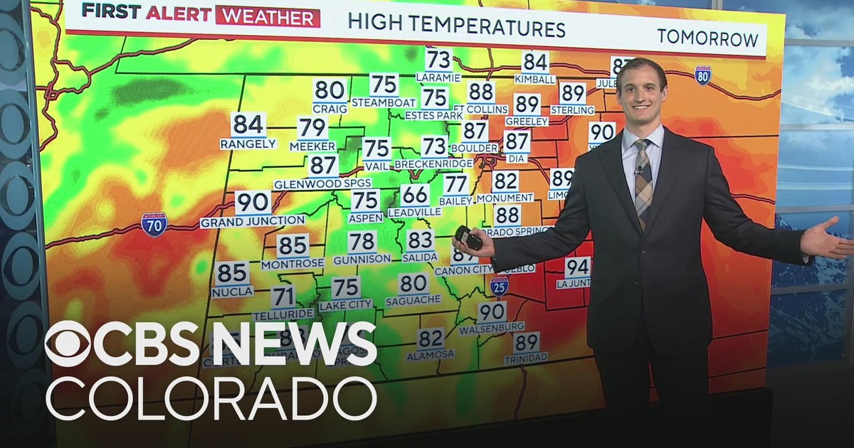 A big warming trend is expected across Colorado - CBS Colorado