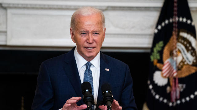 President Biden delivers remarks in the State Dining Room of the White House on Friday, May 31, 2024. 